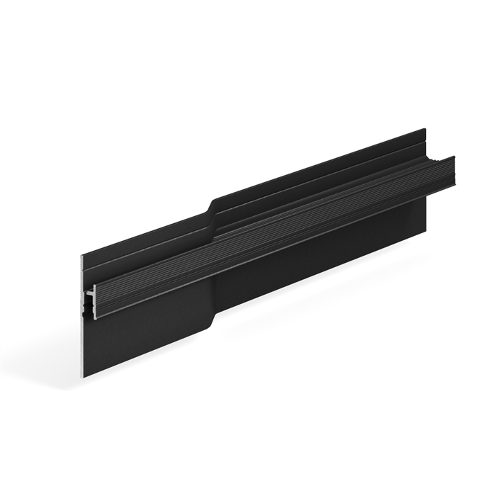 Комплект коннекторов для Теневого плинтуса Чёрный МУАР RAL9005 (левый+правый) 32464654985