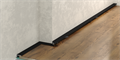 Микроплинтус LACONISTIQ micro 15 classic Чёрный матовый RAL9005 (15х5х2450мм) 7 зажимов в комплекте 15-21-245 - фото 5477 Микроплинтус LACONISTIQ micro 15 classic Чёрный матовый RAL9005 (15х5х2450мм) 7 зажимов в комплекте 15-21-245 - фото 5477