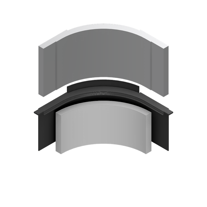 Радиусный элемент внутренний R100 (Полимерный) для скрытого плинтуса LACONISTIQ STRONG Черный муар (100.2х0х0мм) 0a4SIaLUjKhmsjO9JCTT00